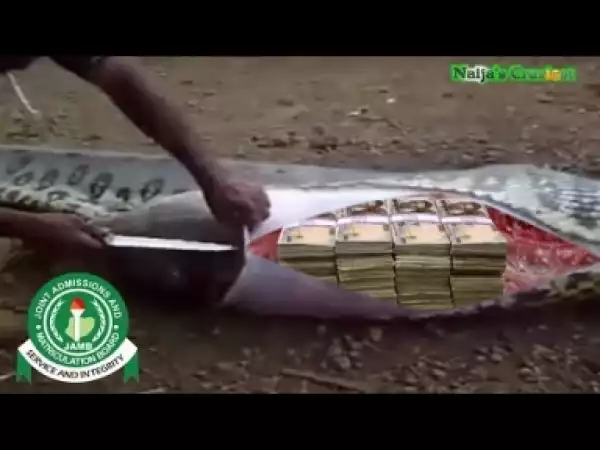Video: Naijas Craziest – Spiritual N36 Million JAMB Cash Swallowing SNAKE Finally Caught